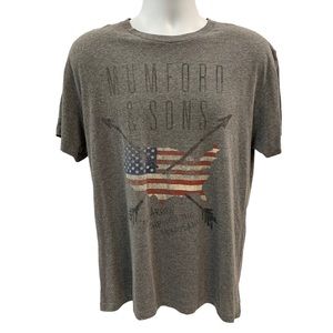 Next Level MUMFORD AND SONS An Arrow Through the Heartland 2016 Tour T-Shirt Lg